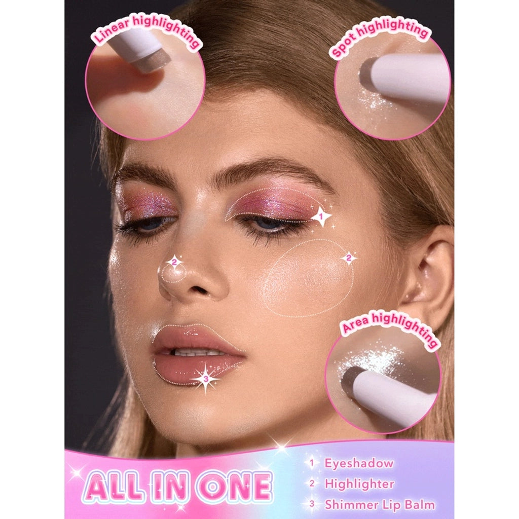 Sheglam Jelly Glaze Stick Headlight Starlit Silver