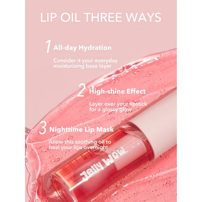 Sheglam Jelly Wow Lip Oil Lip Gloss 603 Berry Involved