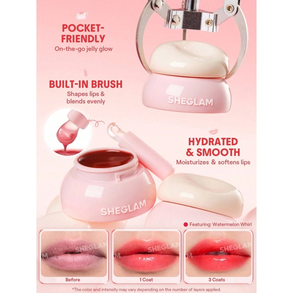 Sheglam Hydra Jelly Lip Jam Lip Gloss 106 Guava Glow