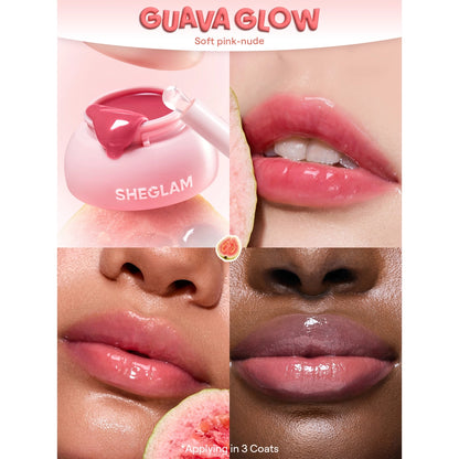 Sheglam Hydra Jelly Lip Jam Lip Gloss 106 Guava Glow
