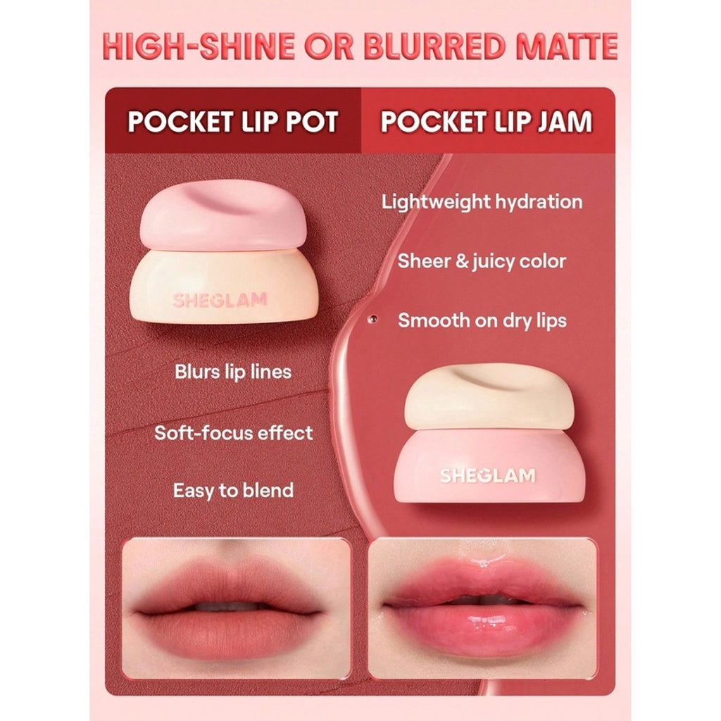 Sheglam Bounce Putty Lip Pot Lip Gloss 111 High Key