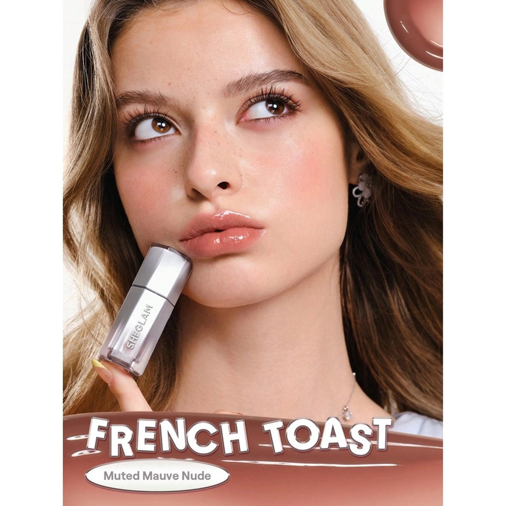 Sheglam Glass Lock Air Gloss Lip Gloss 013 French Toast