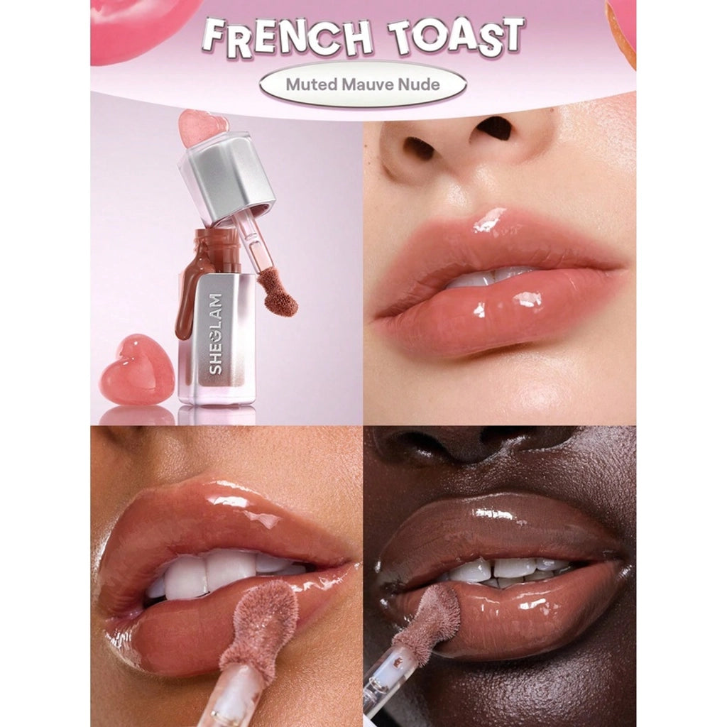 Sheglam Glass Lock Air Gloss Lip Gloss 013 French Toast