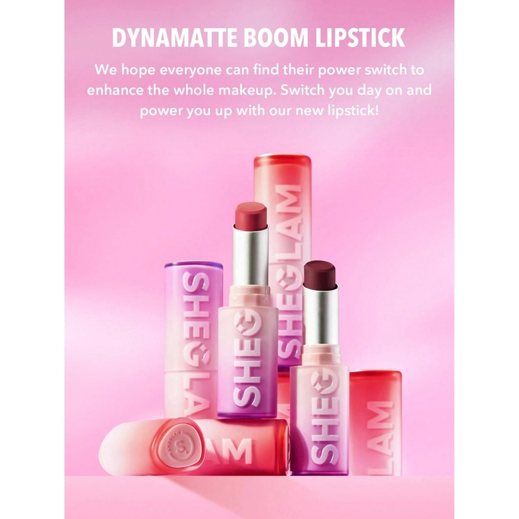 Sheglam Dynamatte Boom Matte Lipstick 001 Encore Energy