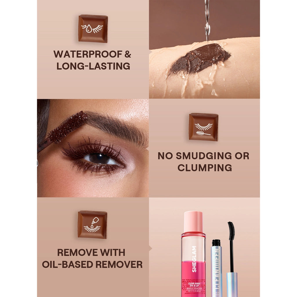 Sheglam All-In-One Volume &amp; Length Mascara Waterproof Macchiato