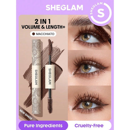 Sheglam All-In-One Volume &amp; Length Mascara Waterproof Macchiato