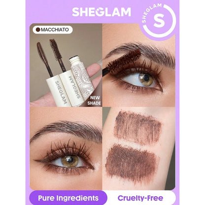 Sheglam All-In-One Volume &amp; Length Mascara Waterproof Macchiato