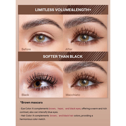Sheglam All-In-One Volume &amp; Length Mascara Waterproof Macchiato