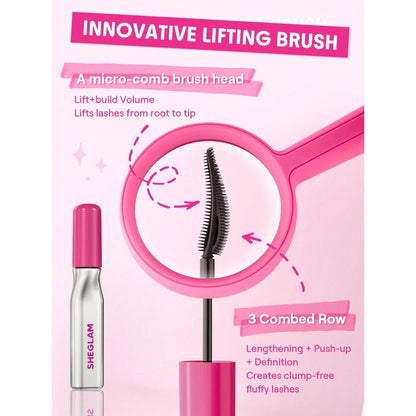 Sheglam Lashlighter Up &amp; Out Mascara Black