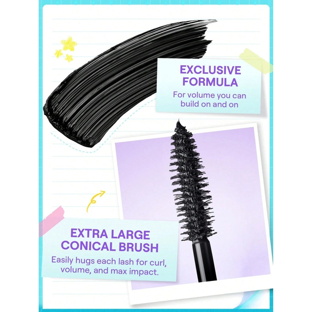 Sheglam Lashlighter Mega Boost Mascara Black