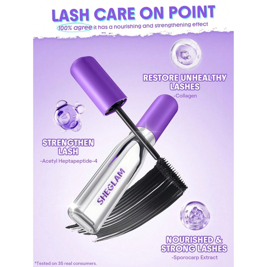 Sheglam Lashlighter Mega Boost Mascara Black