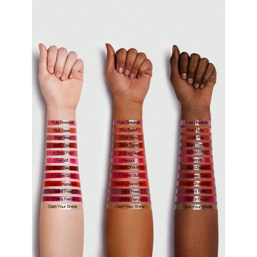 Sheglam Mirror Kiss Shine Lipstick 100 Rule Breaker
