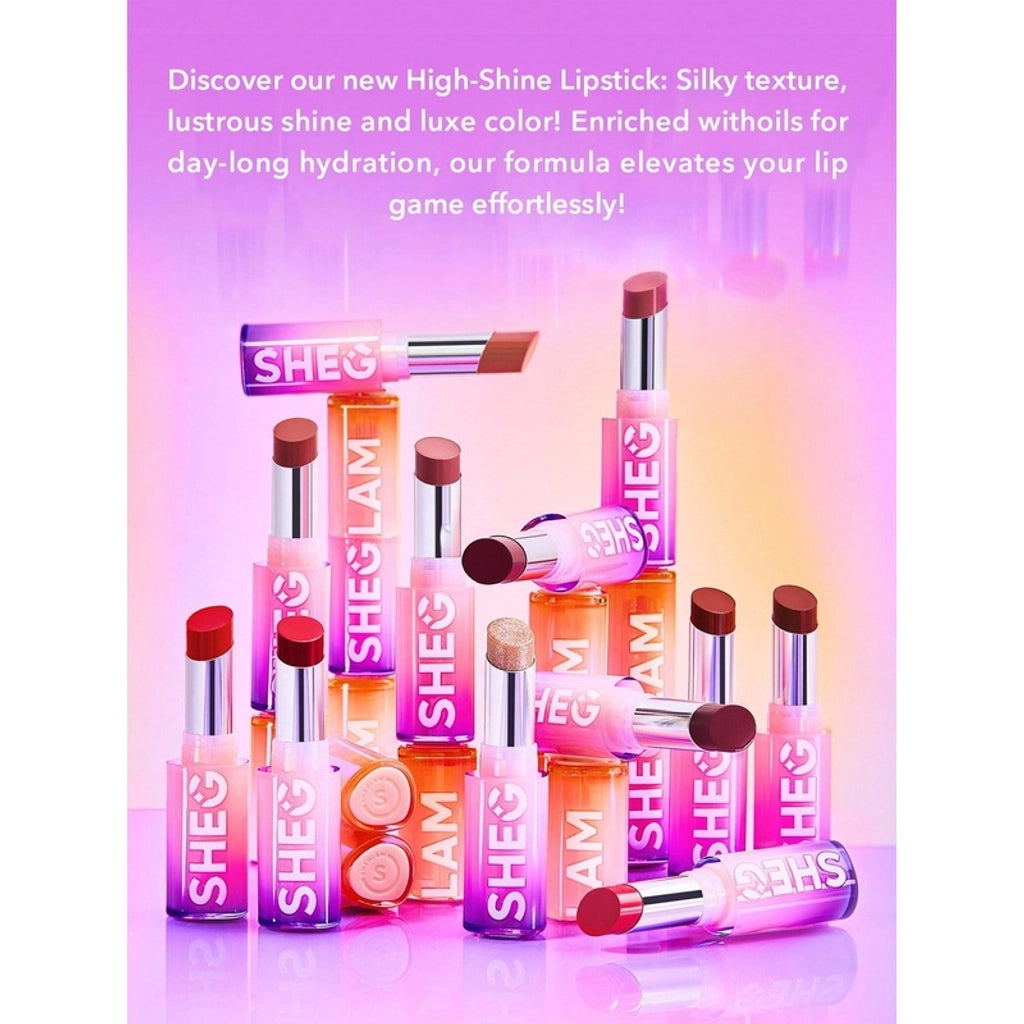 Sheglam Mirror Kiss Shine Lipstick 100 Rule Breaker
