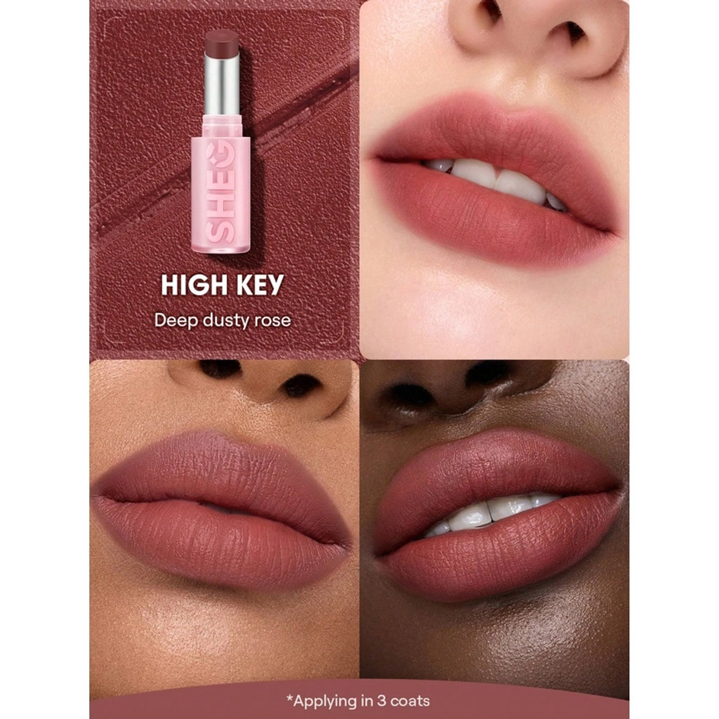 Sheglam Lip Veil Cushion Lipstick 111 High Key