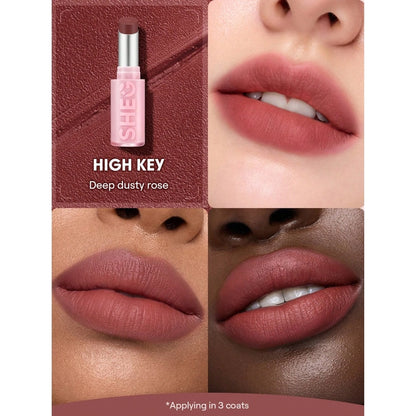 Sheglam Lip Veil Cushion Lipstick 111 High Key