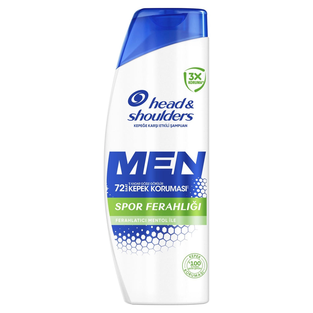 Head &amp; Shoulders Men Sports Freshness Refreshing Menthol Anti-Dandruff Men&