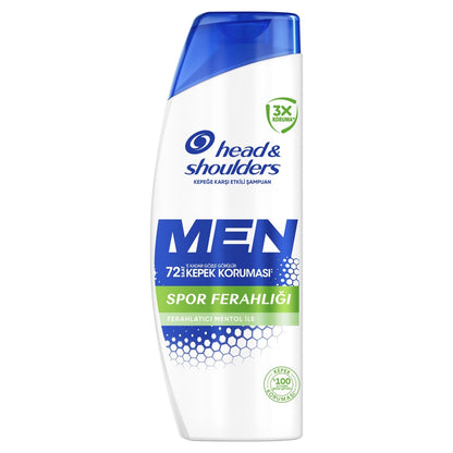 Head &amp; Shoulders Men Sports Freshness Refreshing Menthol Anti-Dandruff Men&