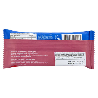 Wildfare Pistachio Croquant Bar 40 gr