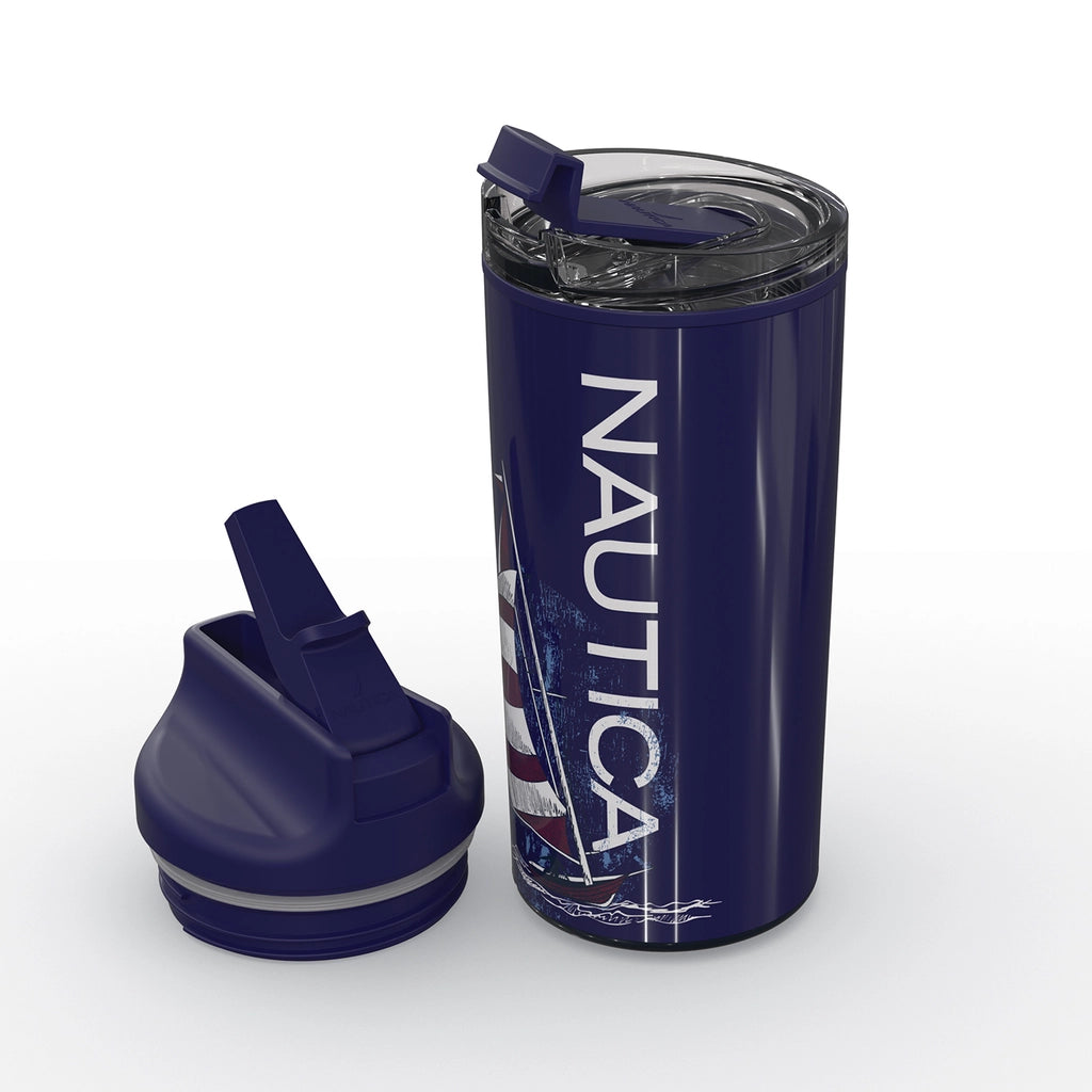 Nautica Sport Thermos 17 oz. 502 ml Red