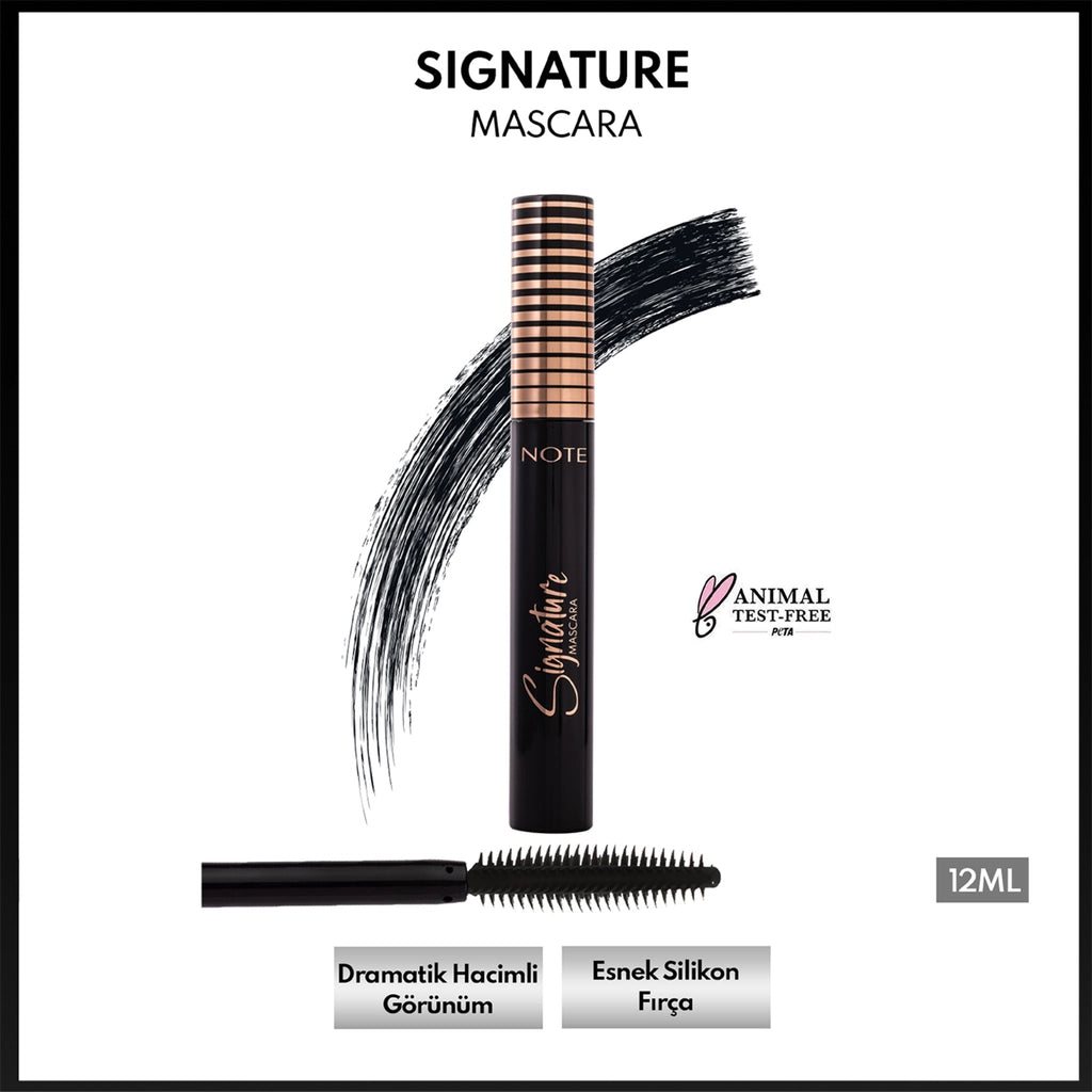 Note Signature Volume and False Eyelash Effect Mascara Ultra Black