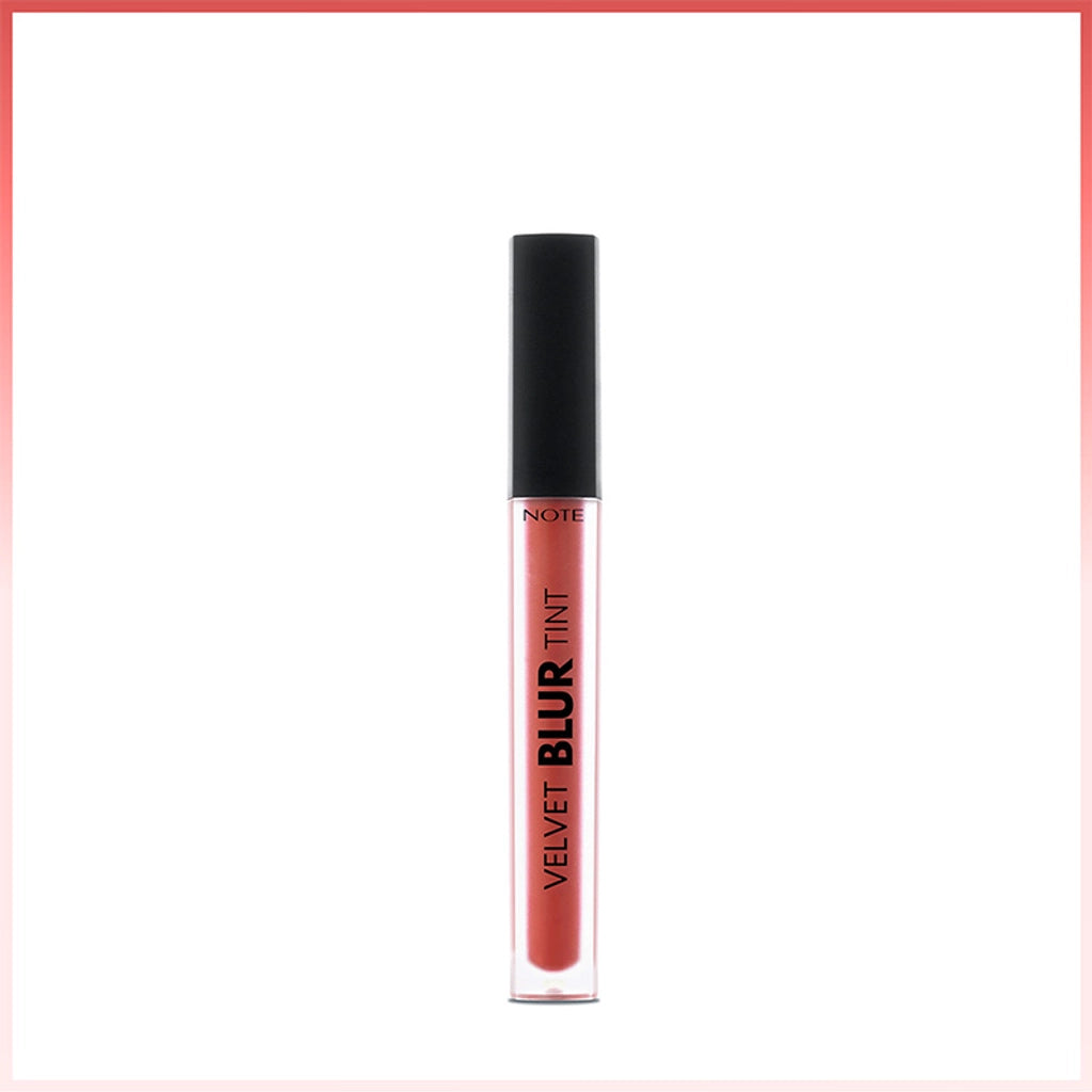 Note Velvet Blur Tint Velvet Finish Moisturizing Matte Lipstick 03 Burnt Peach