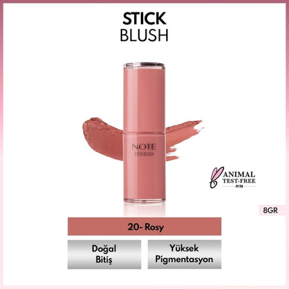 Note Stick Blush Moisturizing Soft Stick Blush 10 Juicy