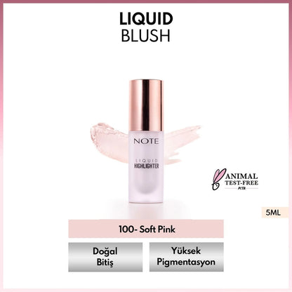 Note Liquid Highlighter Liquid Highlighter with Moisturizing Effect 110 True Gold