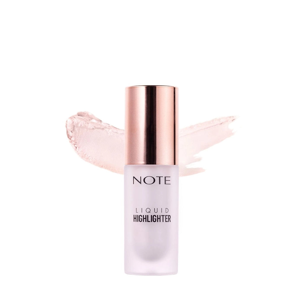 Note Liquid Highlighter Moisturizing Effective Liquid Illuminator 100 Soft Pink