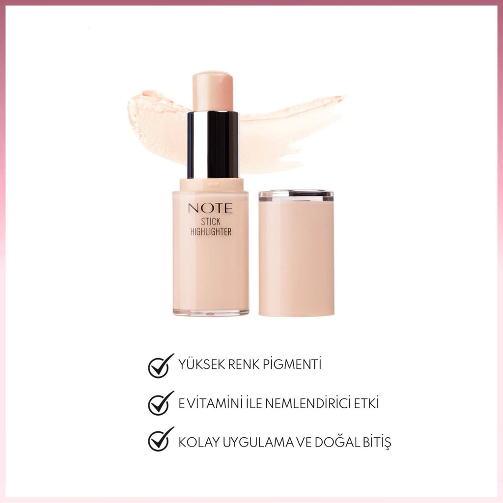Note Stick Highlighter Moisturizer Soft Stick Illuminator 00 Pearly