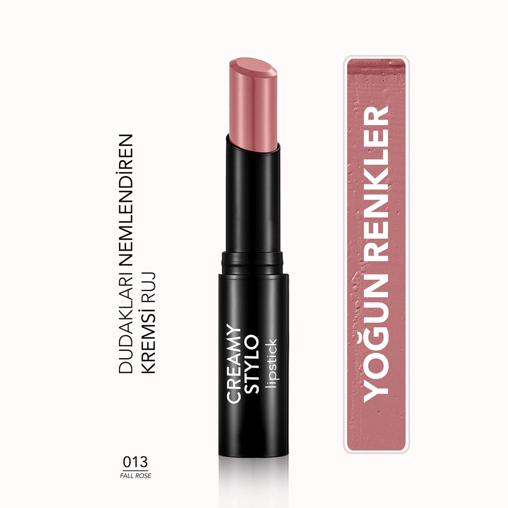 Flormar Creamy Stylo Moisturizing Effect Lipstick 013 Fall Rose