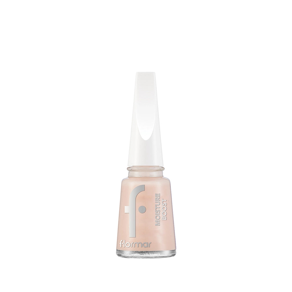Flormar Moisture Boost Intense Moisturizing Effective Nourishing Nail Polish Base/Nail Polish 000 Transparent