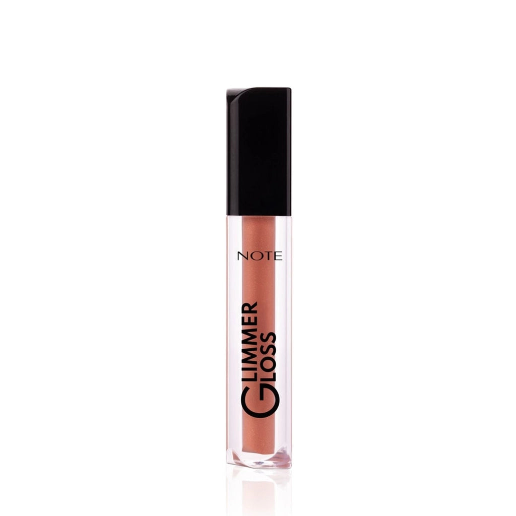 Note Glimmer Gloss Shimmering Moisturizing Lip Gloss 10 Poppy Coral