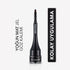 Flormar Intensely Pigmented Matte Finish Self-Brush Gel Eyeliner 001 Black