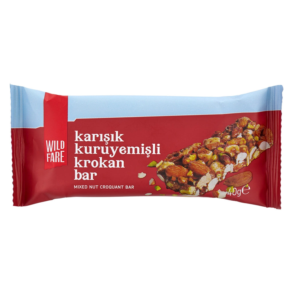 Wildfare Mixed Nuts Croquant Bar 40 gr