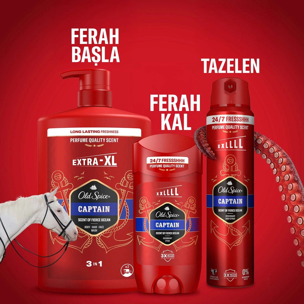 Old Spice Captain XXL Large Size Men&