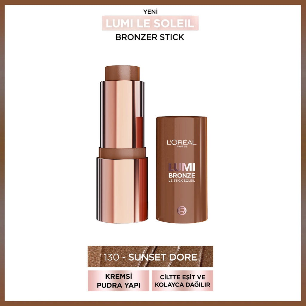 Loreal Paris Lumi Stick Bronzer 130 Sunset Gold