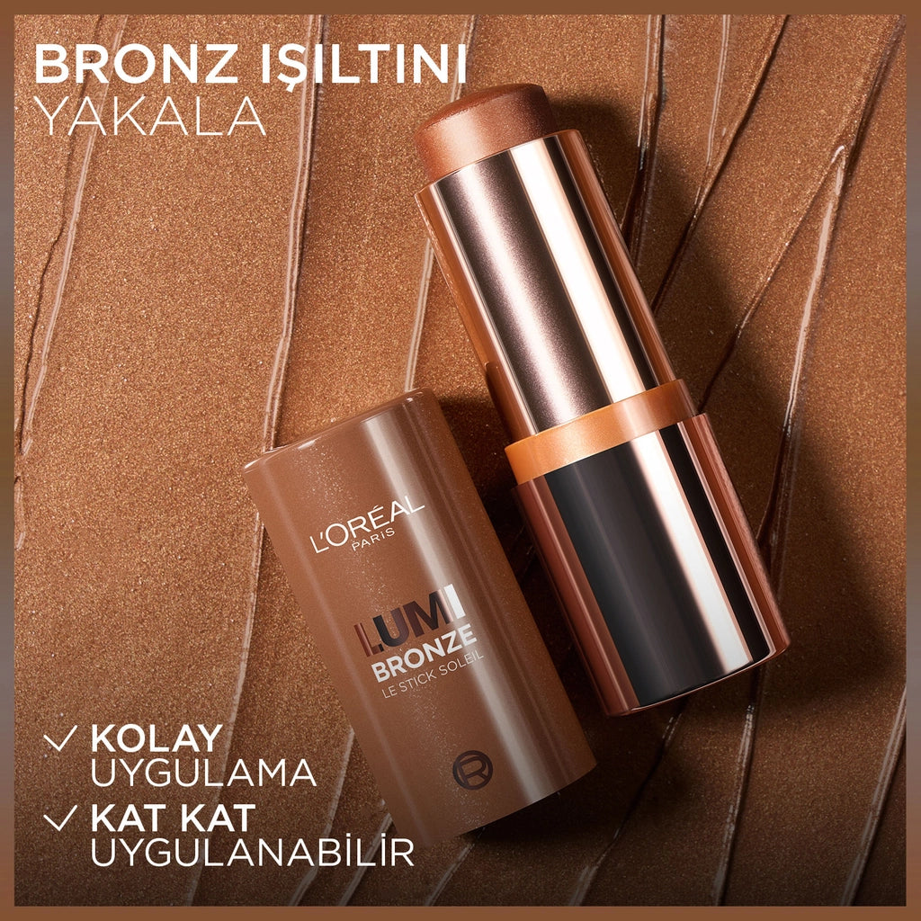 Loreal Paris Lumi Stick Bronzer 130 Sunset Gold