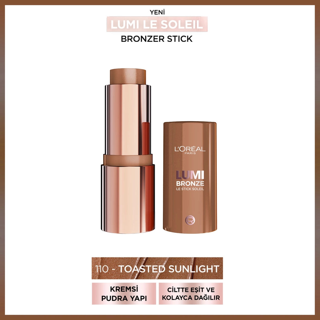 Loreal Paris Lumi Stick Bronzer 110 Toasted Sunlight