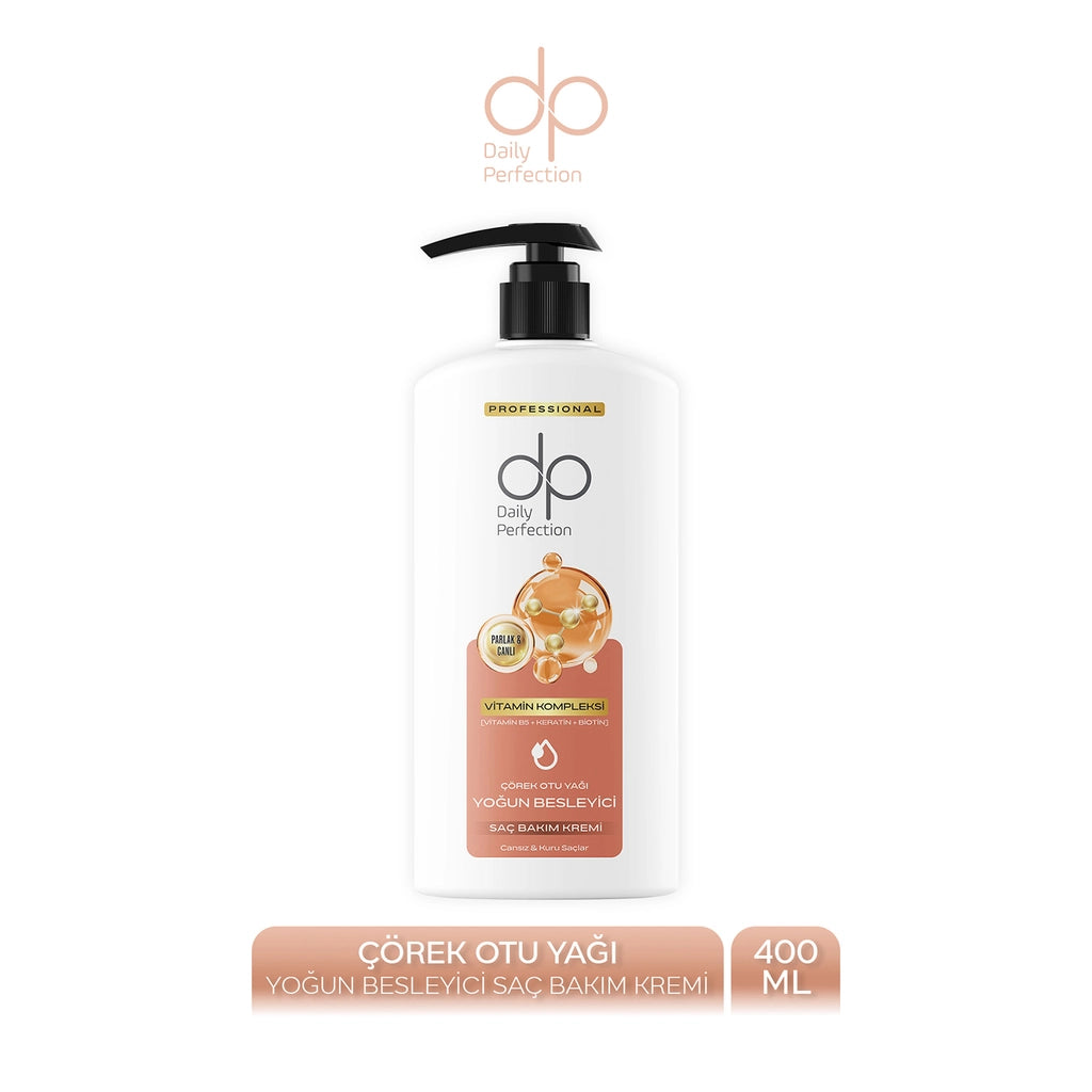 Dp Hair Care Cream Black Cumin Oil 400 ml