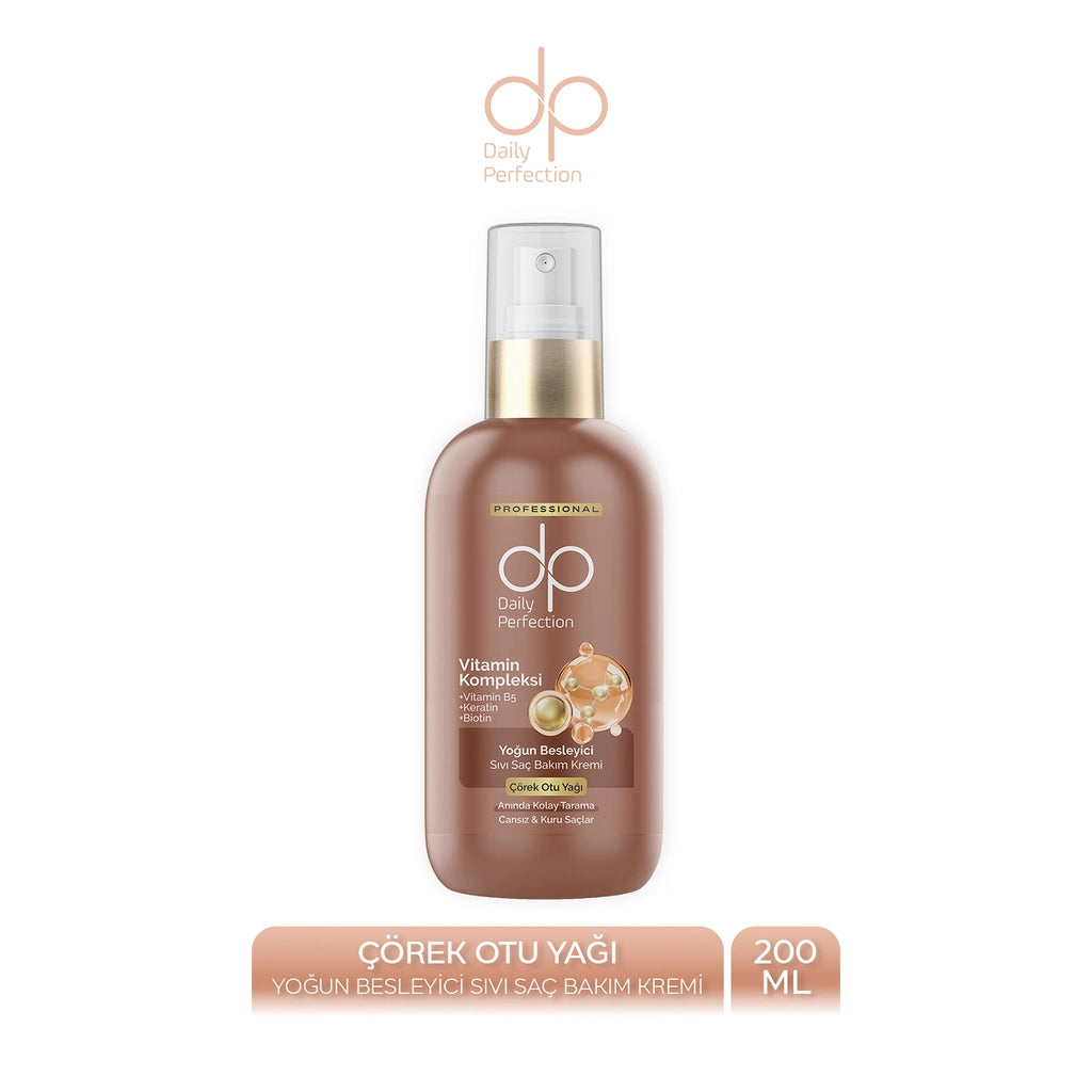 Dp Leave-In Liquid Hair Care Conditioner with Black Cumin Oil 200 ml