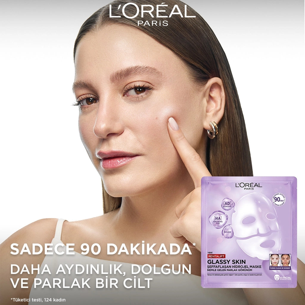 Loreal Paris Revitalift Glassy Skin Glass Skin Appearance Effective Transparent Radiance &amp; Moisturizing Hydrogel