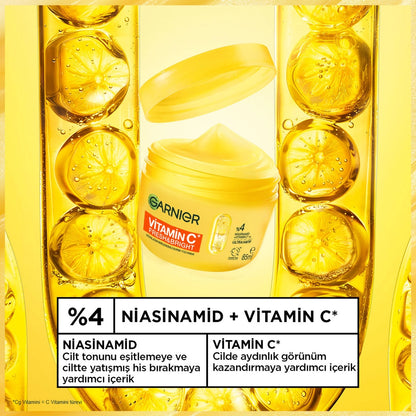 Garnier Vitamin C Fresh &amp; Bright Illuminating Sorbet Face Cream 85 ml