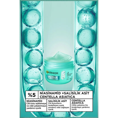 Garnier Salicylic Fresh &amp; Matte Anti-Acne Scar Moisturizing Sorbet Face Cream 85 ml