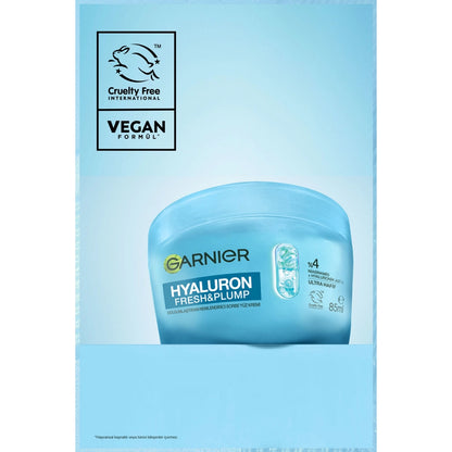 Garnier Hyaluron Fresh &amp; Plump Plumping Moisturizing Sorbet Face Cream 85 ml