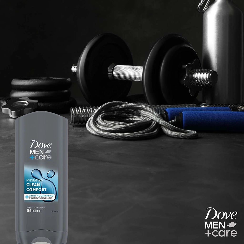 Dove Men +Care Clean Comfort Moisturizing Shower Gel 400 ml