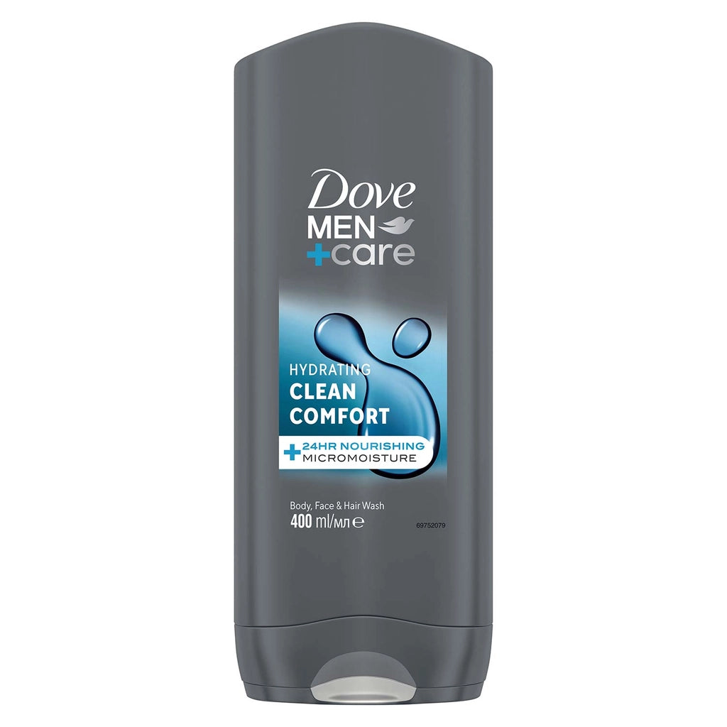 Dove Men +Care Clean Comfort Moisturizing Shower Gel 400 ml