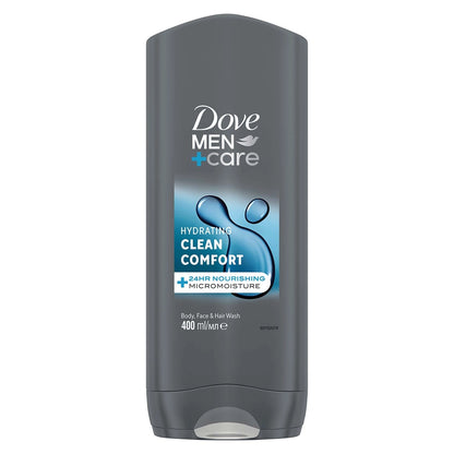 Dove Men +Care Clean Comfort Moisturizing Shower Gel 400 ml