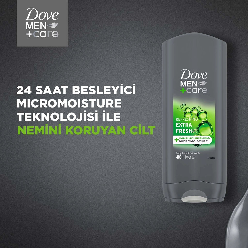 Dove Men +Care Extra Fresh Refreshing Shower Gel 400 ml