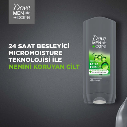 Dove Men +Care Extra Fresh Refreshing Shower Gel 400 ml