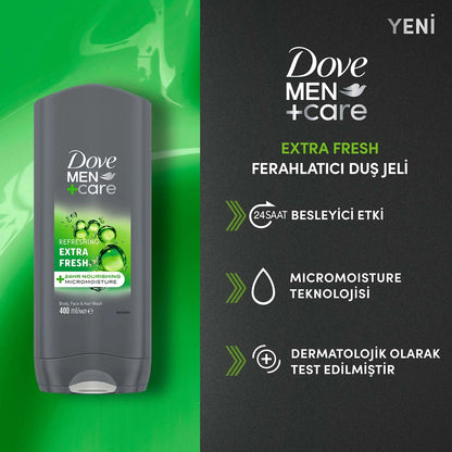 Dove Men +Care Extra Fresh Refreshing Shower Gel 400 ml
